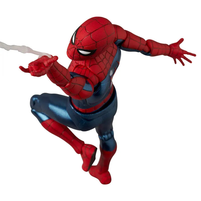 Spider-Man: No Way Home - Peter Parker - Spider-Man - Mafex (No.262) - New Red & Blue Suit (Medicom Toy)ㅤ – Medicom Toy – ActionFigureBrasil