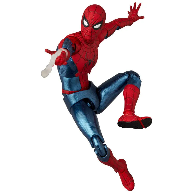 Spider-Man: No Way Home - Peter Parker - Spider-Man - Mafex (No.262) - New Red & Blue Suit (Medicom Toy)ㅤ – Medicom Toy – ActionFigureBrasil