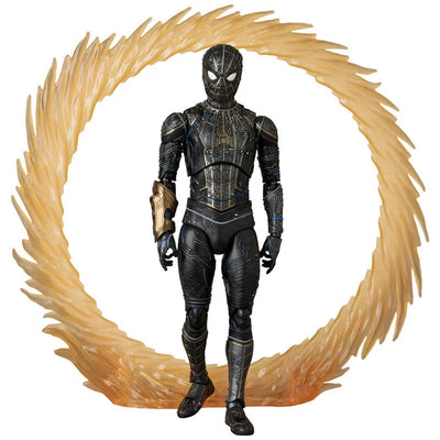 Spider-Man: No Way Home - Spider-Man - Mafex (No.308) - Black & Gold Suit (Medicom Toy)ㅤ – Medicom Toy – ActionFigureBrasil — ambientada