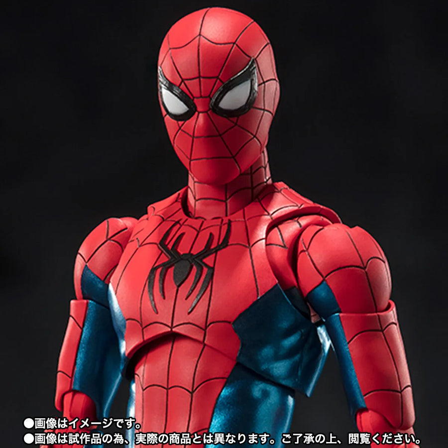 Spider-Man: No Way Home - Spider-Man - S.H.Figuarts - New Red & Blue Suit (Bandai Spirits) [Shop Exclusive]ㅤ – Bandai Spirits – ActionFigureBrasil