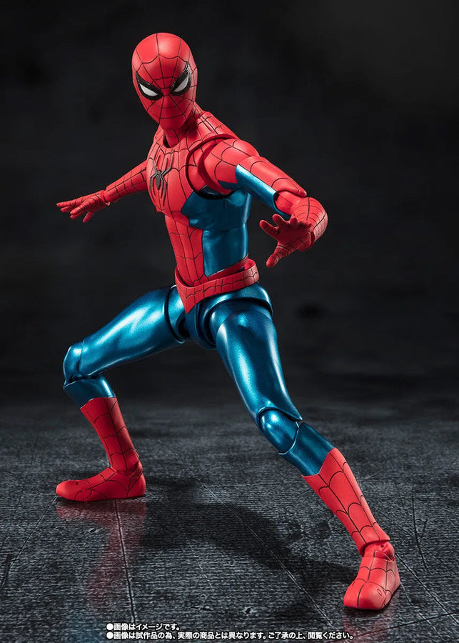 Spider-Man: No Way Home - Spider-Man - S.H.Figuarts - New Red & Blue Suit (Bandai Spirits) [Shop Exclusive]ㅤ – Bandai Spirits – ActionFigureBrasil