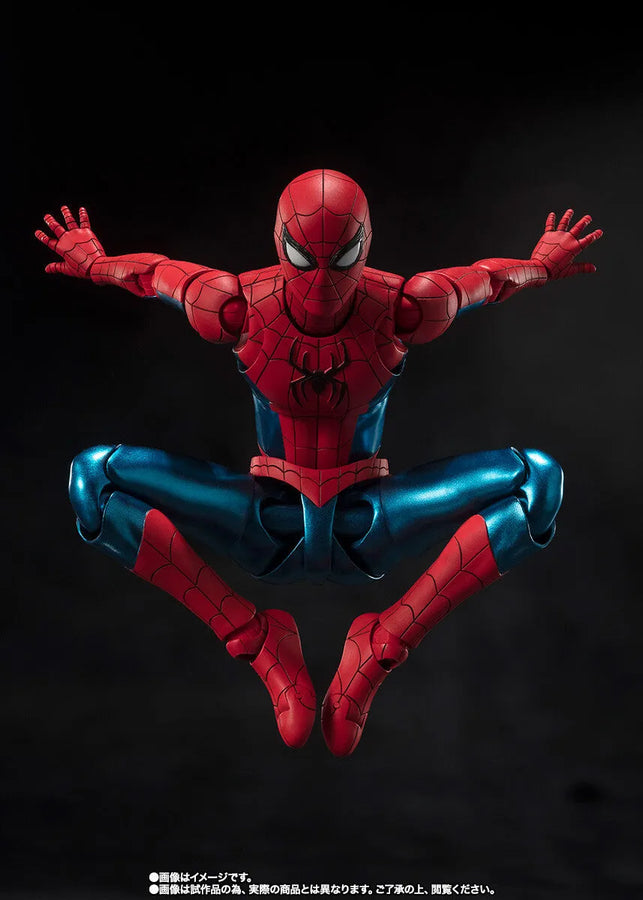 Spider-Man: No Way Home - Spider-Man - S.H.Figuarts - New Red & Blue Suit (Bandai Spirits) [Shop Exclusive]ㅤ – Bandai Spirits – ActionFigureBrasil