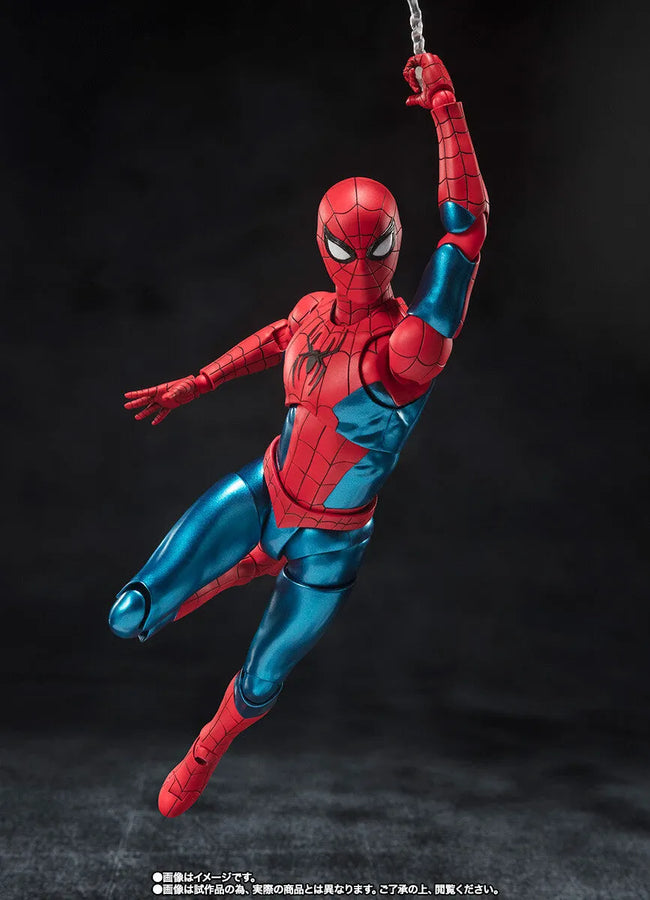 Spider-Man: No Way Home - Spider-Man - S.H.Figuarts - New Red & Blue Suit (Bandai Spirits) [Shop Exclusive]ㅤ – Bandai Spirits – ActionFigureBrasil