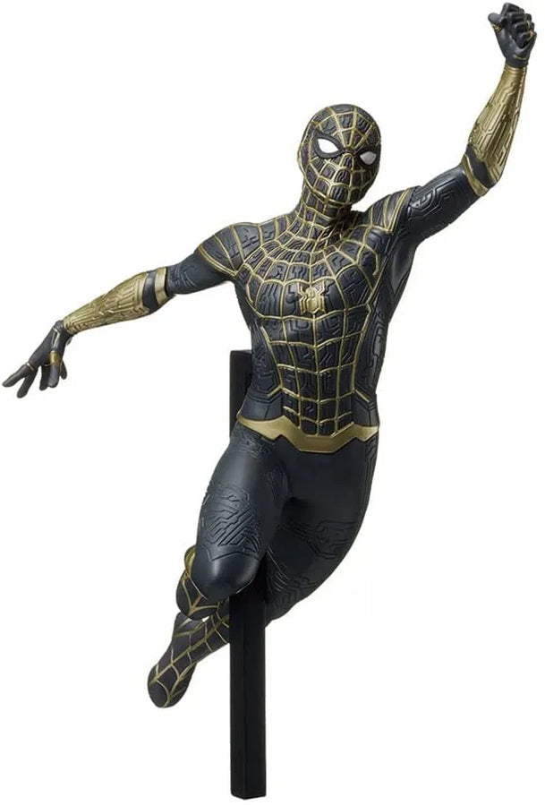 Spider-Man: No Way Home - Spider-Man - SPM Figure - Black & Gold Suit (SEGA)ㅤ – SEGA – ActionFigureBrasil
