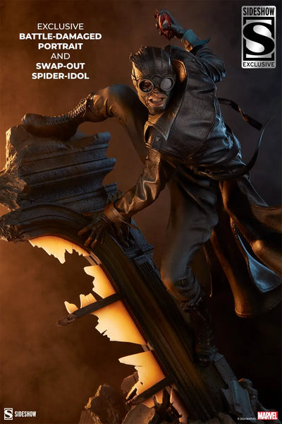 Spider-Man: Noir - LIMITED EDITION: 600 (Exclusive) – Sideshow Collectibles – ActionFigure Brasil — embalagem