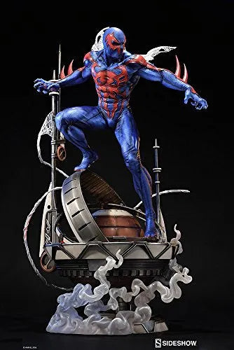 Spider-Man - Spider-Man 2099 - Premium Masterline PMMV-01 - 1/4 (Prime 1 Studio, Sideshow Collectibles)ㅤ – Prime 1 Studio – ActionFigureBrasil — ângulo diferente