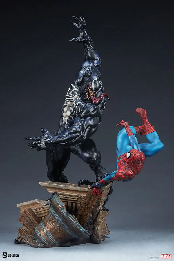 Spider-Man vs Venom - LIMITED EDITION: 3000 (Exclusive) – Sideshow Collectibles – ActionFigure Brasil