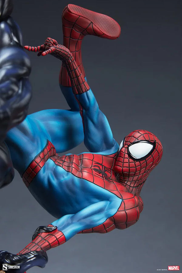 Spider-Man vs Venom - LIMITED EDITION: 3000 (Exclusive) – Sideshow Collectibles – ActionFigure Brasil