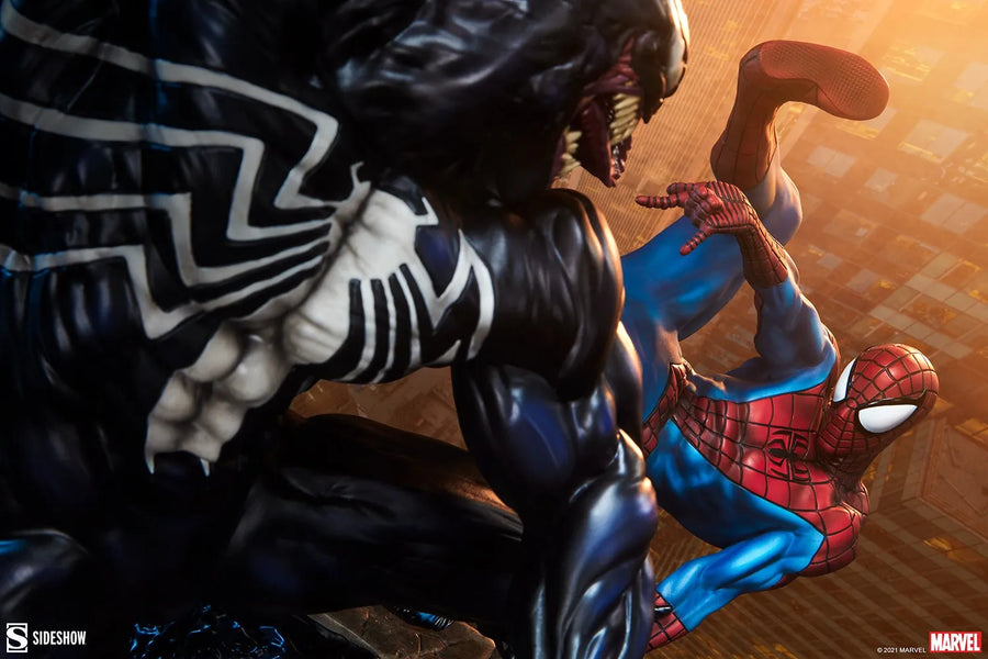 Spider-Man vs Venom - LIMITED EDITION: 3000 (Exclusive) – Sideshow Collectibles – ActionFigure Brasil