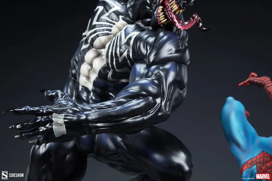 Spider-Man vs Venom - LIMITED EDITION: 3000 (Exclusive) – Sideshow Collectibles – ActionFigure Brasil