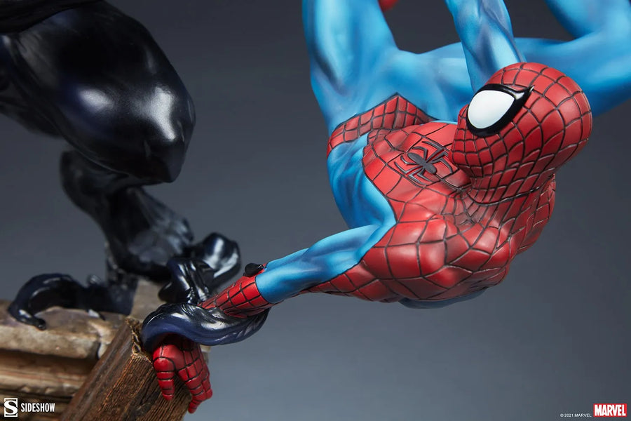 Spider-Man vs Venom - LIMITED EDITION: 3000 (Exclusive) – Sideshow Collectibles – ActionFigure Brasil