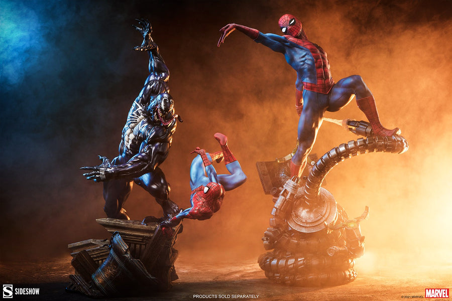 Spider-Man vs Venom - LIMITED EDITION: 3000 (Exclusive) – Sideshow Collectibles – ActionFigure Brasil