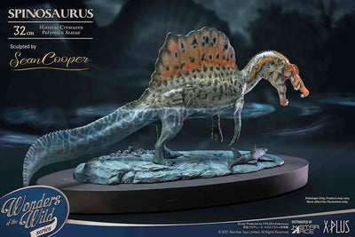 Spinosaurus (Deluxe Version) (Deluxe Version) – Star Ace Toys Ltd. – ActionFigure Brasil — com base expositora