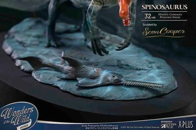 Spinosaurus (Deluxe Version) (Deluxe Version) – Star Ace Toys Ltd. – ActionFigure Brasil — com base expositora
