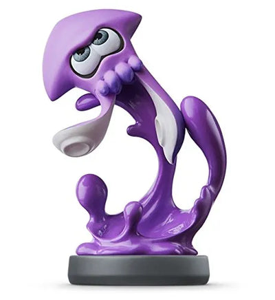 Splatoon 2 - Inkling - Amiibo - Amiibo Splatoon Series - Ika, Neon Purple (Nintendo)ㅤ – Nintendo – ActionFigureBrasil