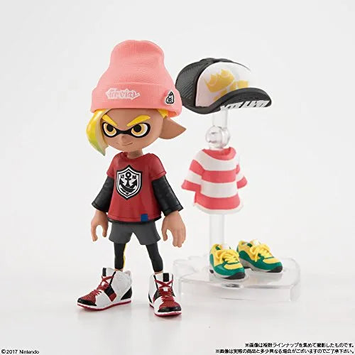 Splatoon 2 - Inkling - Bandai Shokugan - Candy Toy - Kisekae Gear Collection 2 - Girl, Bright Blue (Bandai)ㅤ – Bandai – ActionFigureBrasil