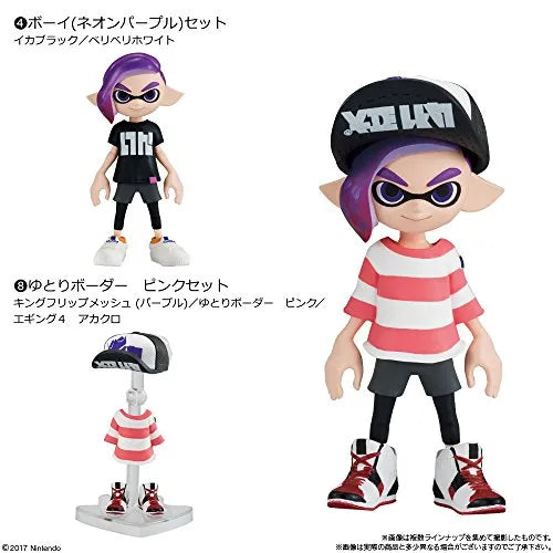 Splatoon 2 - Inkling - Bandai Shokugan - Candy Toy - Kisekae Gear Collection 2 - Girl, Bright Blue (Bandai)ㅤ – Bandai – ActionFigureBrasil