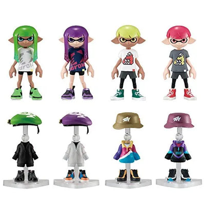 Splatoon 2 - Kisekae Gear Collection Part.3 8Pack BOXㅤ – Bandai – ActionFigureBrasil