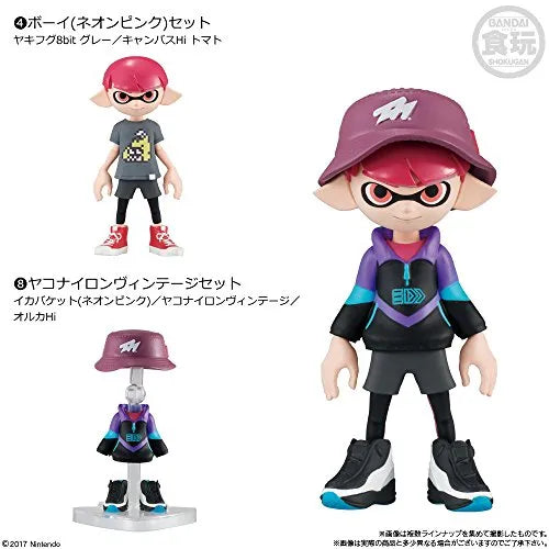Splatoon 2 - Kisekae Gear Collection Part.3 8Pack BOXㅤ – Bandai – ActionFigureBrasil