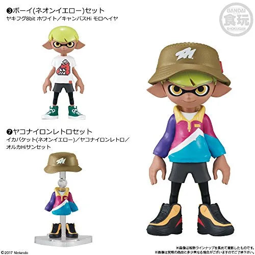 Splatoon 2 - Kisekae Gear Collection Part.3 8Pack BOXㅤ – Bandai – ActionFigureBrasil