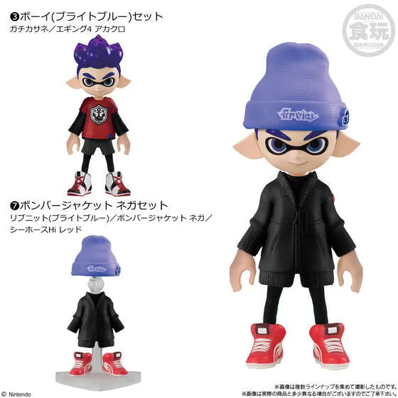 Splatoon 2 - Kisekae Gear Collection - Reprint Edition (Bandai) [Shop Exclusive]ㅤ – Bandai – ActionFigureBrasil