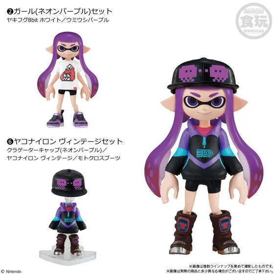 Splatoon 2 - Kisekae Gear Collection - Reprint Edition (Bandai) [Shop Exclusive]ㅤ – Bandai – ActionFigureBrasil