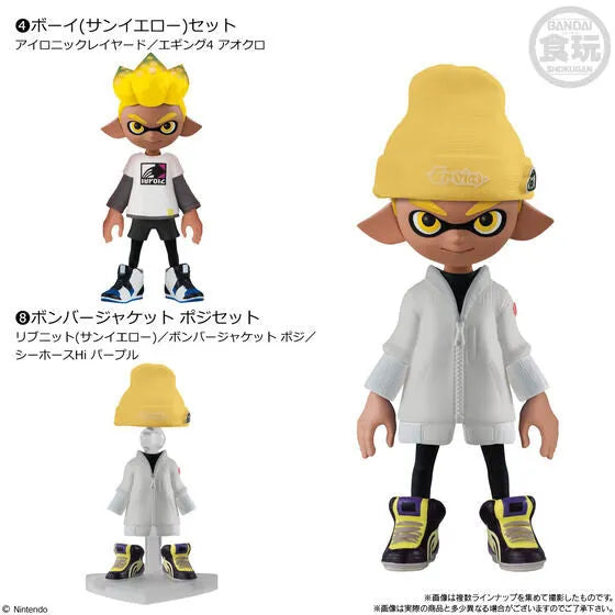 Splatoon 2 - Kisekae Gear Collection - Reprint Edition (Bandai) [Shop Exclusive]ㅤ – Bandai – ActionFigureBrasil