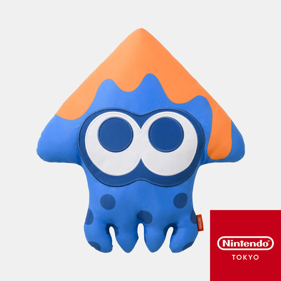 Splatoon - INK YOU UP Squid Cushion - Blue Ver. - Nintendo Tokyo Exclusive (Nintendo Store)ㅤ – Nintendo – ActionFigureBrasil