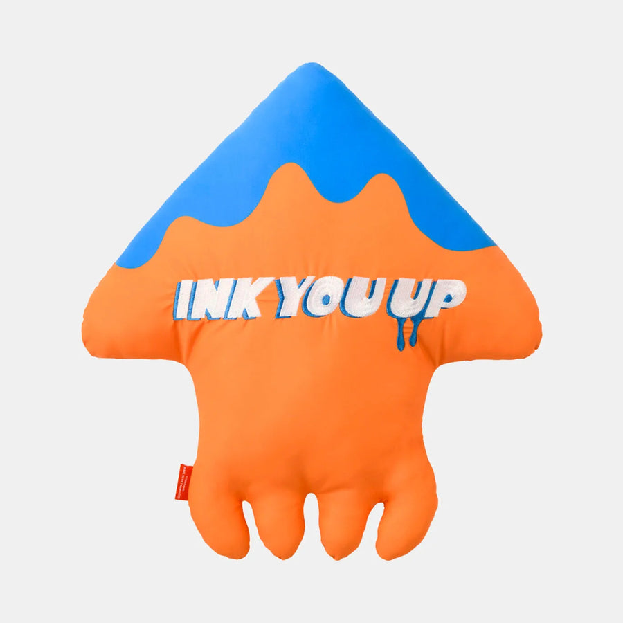 Splatoon - INK YOU UP Squid Cushion - Orange Ver. - Nintendo Tokyo Exclusive (Nintendo Store)ㅤ – Nintendo – ActionFigureBrasil
