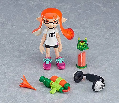 Splatoon - Inkling - Figma #400 - Splatoon Girl (Max Factory)ㅤ – Max Factory – ActionFigureBrasil