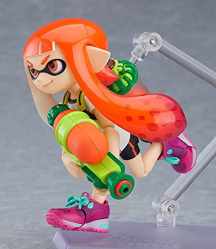 Splatoon - Inkling - Figma #400 - Splatoon Girl (Max Factory)ㅤ – Max Factory – ActionFigureBrasil