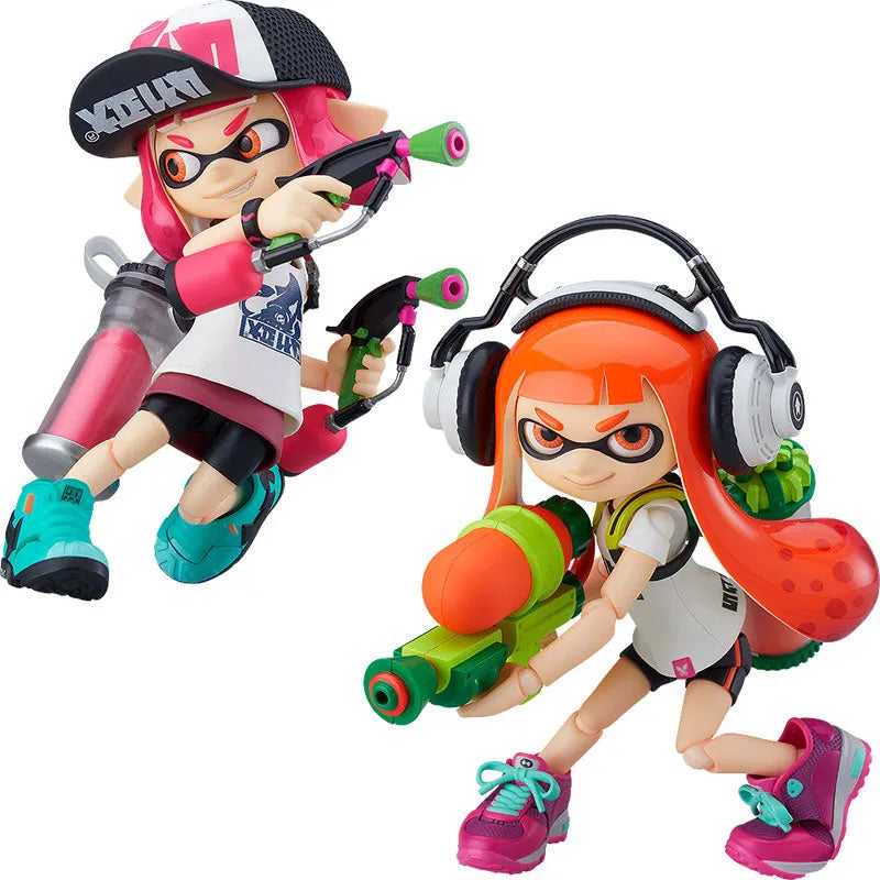 Splatoon - Splatoon 2 - Inkling - Figma #400-DX - Splatoon Girl - DX Edition - 2025 Re-release (Good Smile Company, Max Factory)ㅤ – Good Smile Company – ActionFigureBrasil