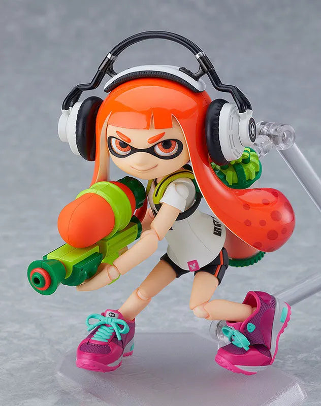 Splatoon - Splatoon 2 - Inkling - Figma #400-DX - Splatoon Girl - DX Edition - 2025 Re-release (Good Smile Company, Max Factory)ㅤ – Good Smile Company – ActionFigureBrasil