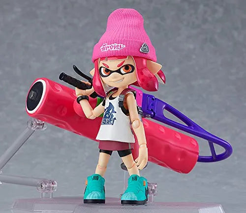 Splatoon - Splatoon 2 - Inkling - Figma #400-DX - Splatoon Girl - DX Edition (Max Factory)ㅤ – Max Factory – ActionFigureBrasil