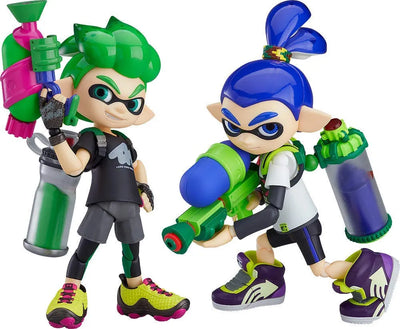 Splatoon - Splatoon 2 - Inkling - Judge-kun - Kojudge-kun - Figma #462-DX - Splatoon Boy - DX Edition (Good Smile Company, Max Factory)ㅤ – Good Smile Company – ActionFigureBrasil