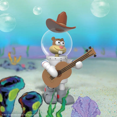 SpongeBob Squarepants / Sandy Cheeks Ultimate Action Figureㅤ – Super7 – ActionFigureBrasil — ângulo diferente
