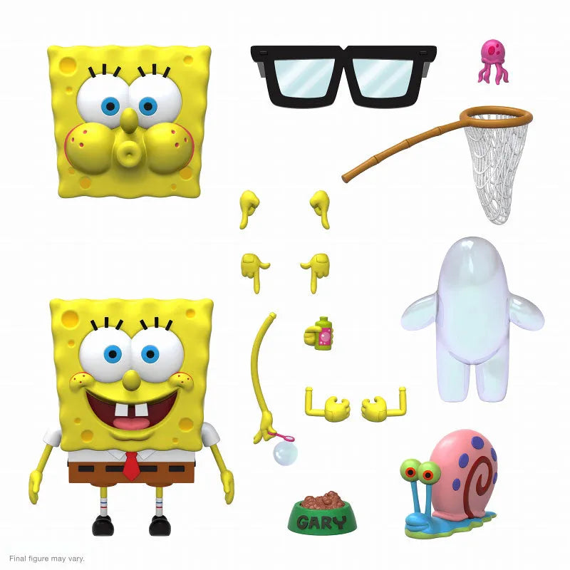 SpongeBob Squarepants / SpongeBob Ultimate Action Figureㅤ – Super7 – ActionFigureBrasil