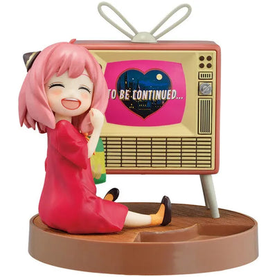 Spy × Family - Anya Forger - Ichiban Kuji Spy × Family -Lovely Ordinary Days- - Watching TV ♪, Another Color ver. - Last One Prize (Bandai Spirits)ㅤ – Bandai Spirits – ActionFigureBrasil