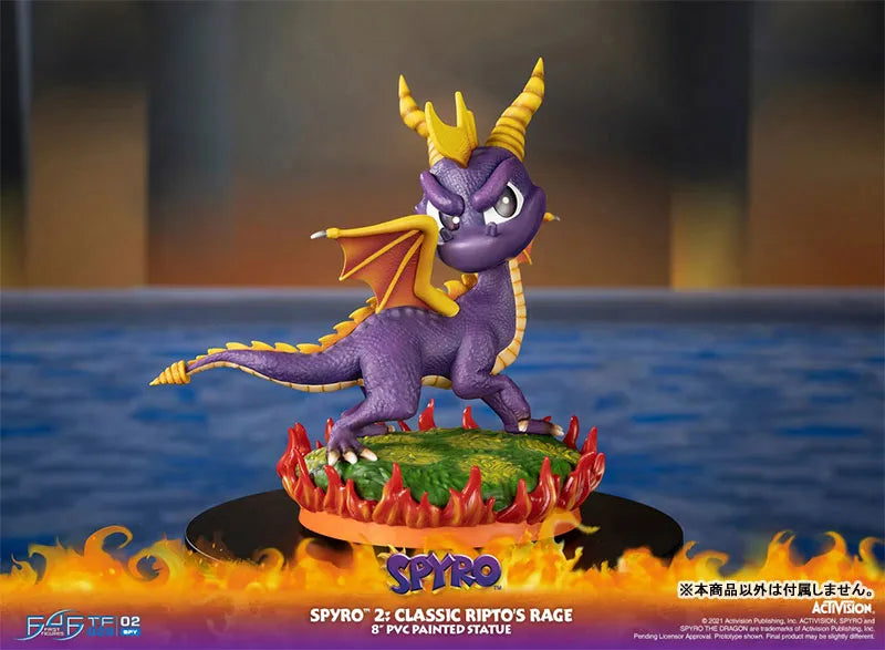 Spyro and Sparx Tondemo Tours / Spyro the Dragon PVC Statueㅤ – First 4 Figures – ActionFigureBrasil