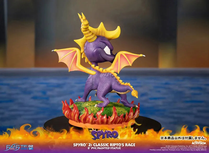 Spyro and Sparx Tondemo Tours / Spyro the Dragon PVC Statueㅤ – First 4 Figures – ActionFigureBrasil