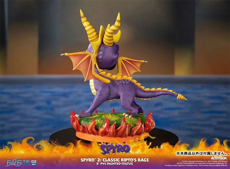 Spyro and Sparx Tondemo Tours / Spyro the Dragon PVC Statueㅤ – First 4 Figures – ActionFigureBrasil