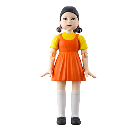Squid Game - Tamashii Lab - Young-hee Ningyou (Bandai Spirits) [Shop Exclusive]ㅤ – Bandai Spirits – ActionFigureBrasil
