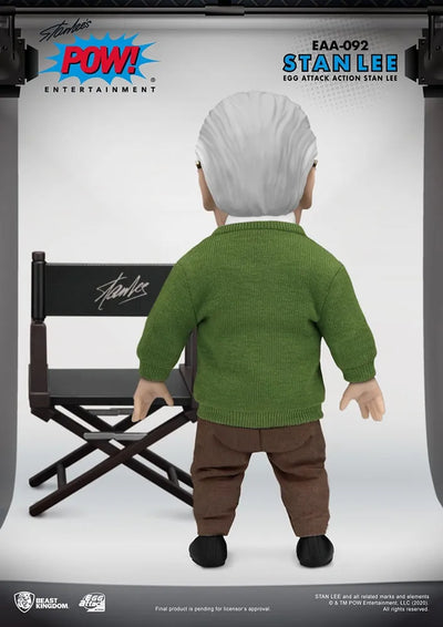 Stan Lee – Beast Kingdom – ActionFigure Brasil — com base expositora