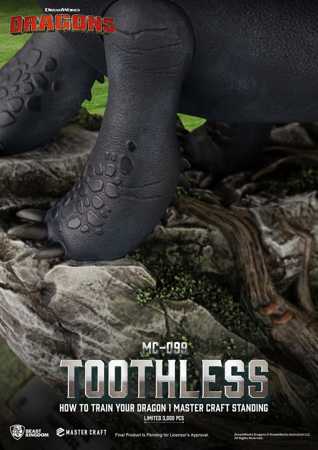Standing Toothless - LIMITED EDITION: 3000 – Beast Kingdom – ActionFigure Brasil