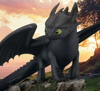 Standing Toothless - LIMITED EDITION: 3000 – Beast Kingdom – ActionFigure Brasil — ambientada