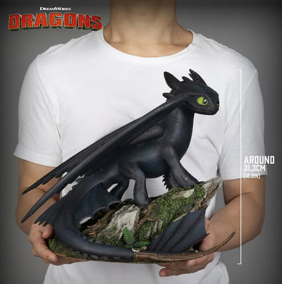 Standing Toothless - LIMITED EDITION: 3000 – Beast Kingdom – ActionFigure Brasil — embalagem