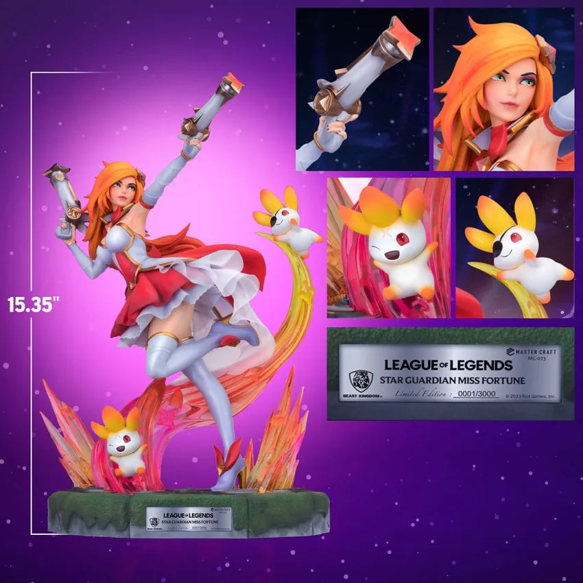 Star Guardian Miss Fortune - LIMITED EDITION: 3000 – Beast Kingdom – ActionFigure Brasil