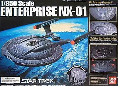Star Trek -Enterprise NX-01 - 1/850 - Pre-Painted (Bandai)ㅤ – Bandai – ActionFigureBrasil