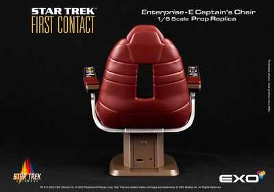 Star Trek: First Contact Enterprise-E Captain’s Chair – EXO-6 – ActionFigure Brasil — close