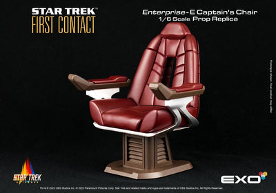 Star Trek: First Contact Enterprise-E Captain’s Chair – EXO-6 – ActionFigure Brasil — close
